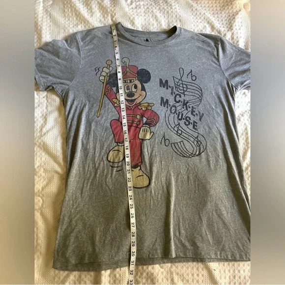 Disney Mickey Mouse Graphic T-Shirt | Size XL | Marching Band Design - Picture 7 of 8